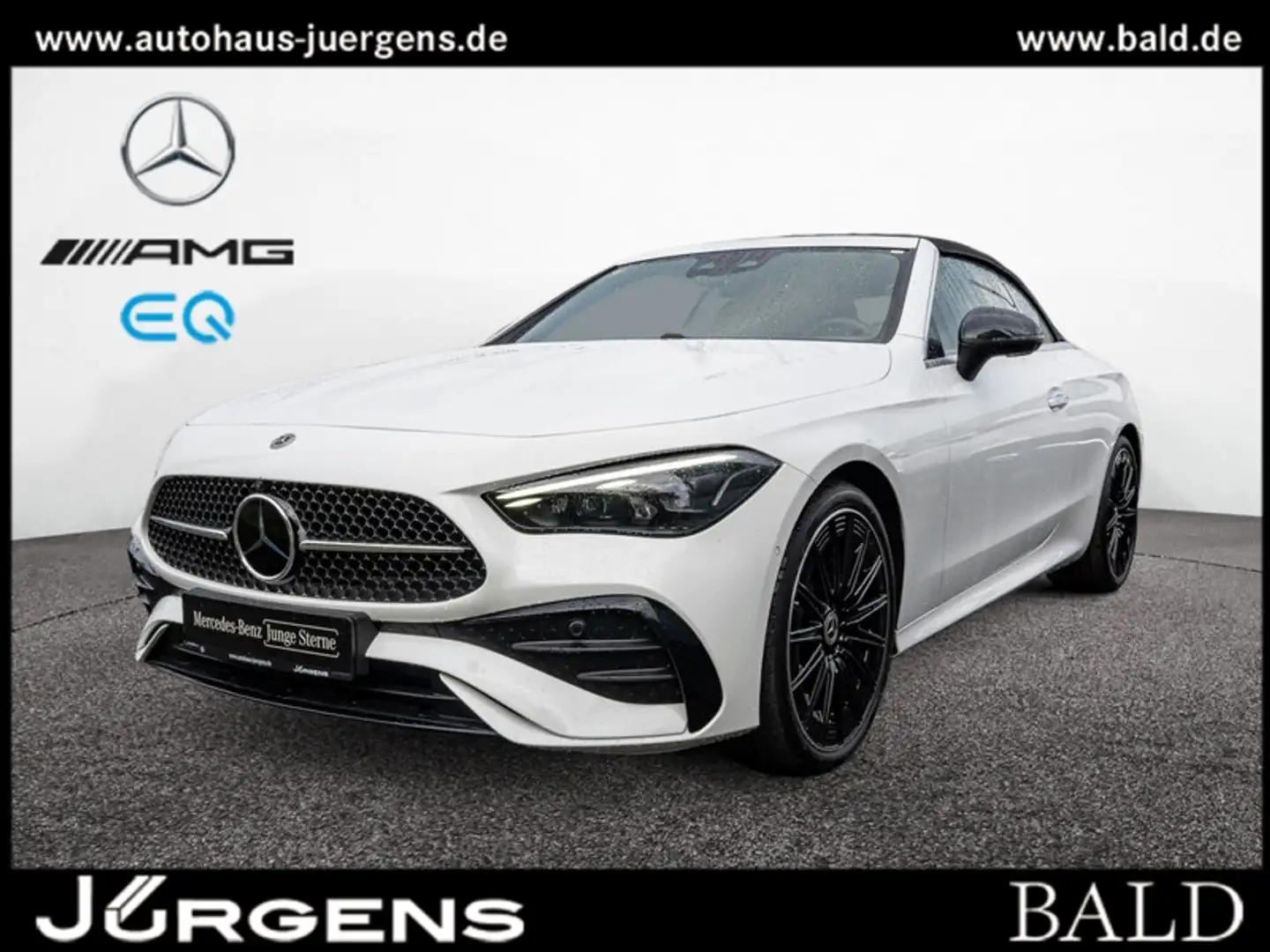 Mercedes-Benz CLE 450 4M Cabrio AMG-Sport/AHK/Night/Distr/20' Blanc - 2