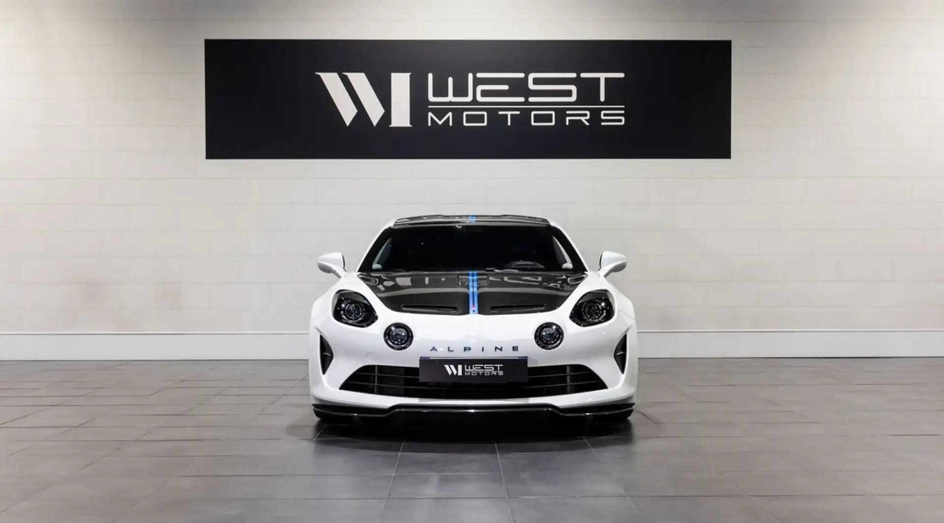 Alpine A110 R Le Mans 1.8 300 – 1°MAIN FRANÇAISE 1 OF 100 Carbone int. Ext. Baquets Focal Premium Alcantara 1372E Mois Weiß - 2