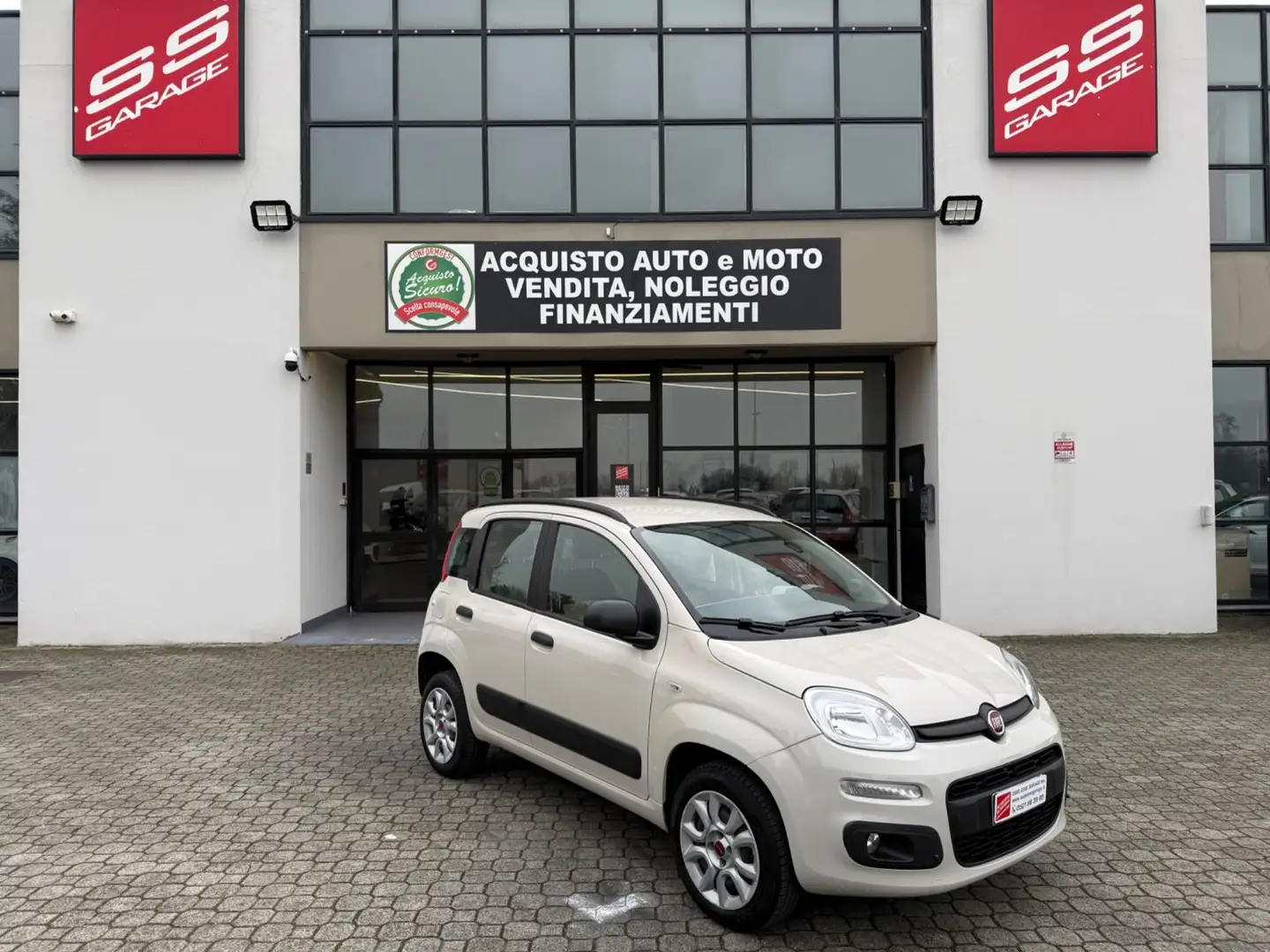 Fiat Panda Panda 0.9 TwinAir Turbo Natural Power Lounge Beige - 1