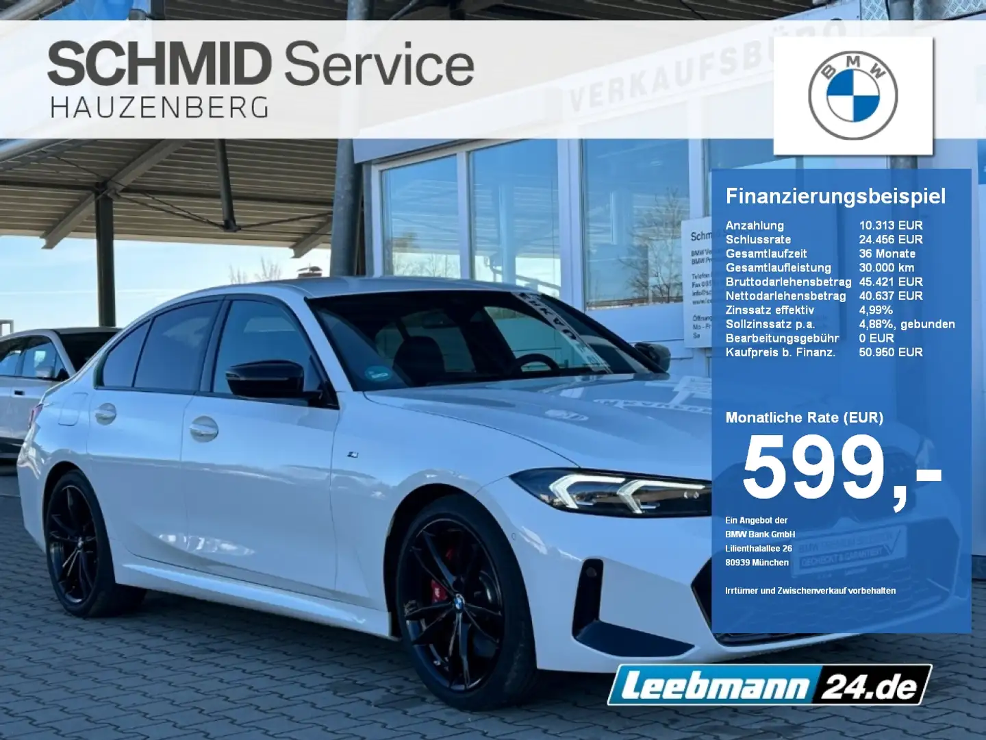 BMW 330 d Lim. M-Sportpaket-Pro GARANTIE bis 05/2029 Wit - 1