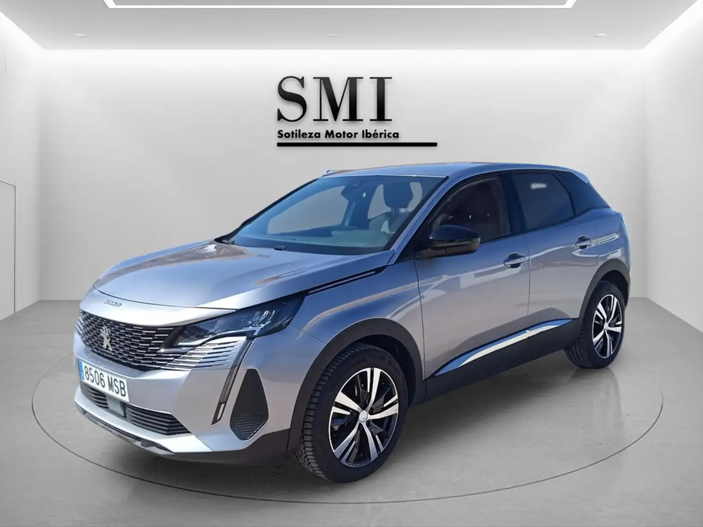 Peugeot 3008 Hybrid 136 Allure Pack eDCS6 Gris - 1
