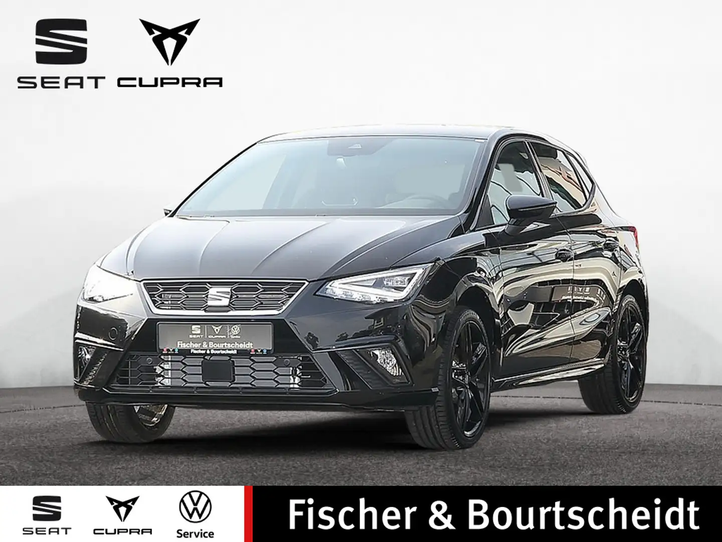 SEAT Ibiza 1.0 TSI FR Black Edition SHZ FACEL. LED Zwart - 1