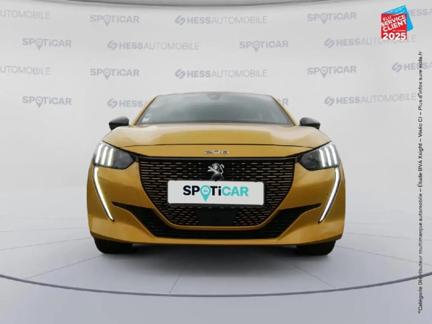 Peugeot e-208 e-208 136ch GT Jaune - 2