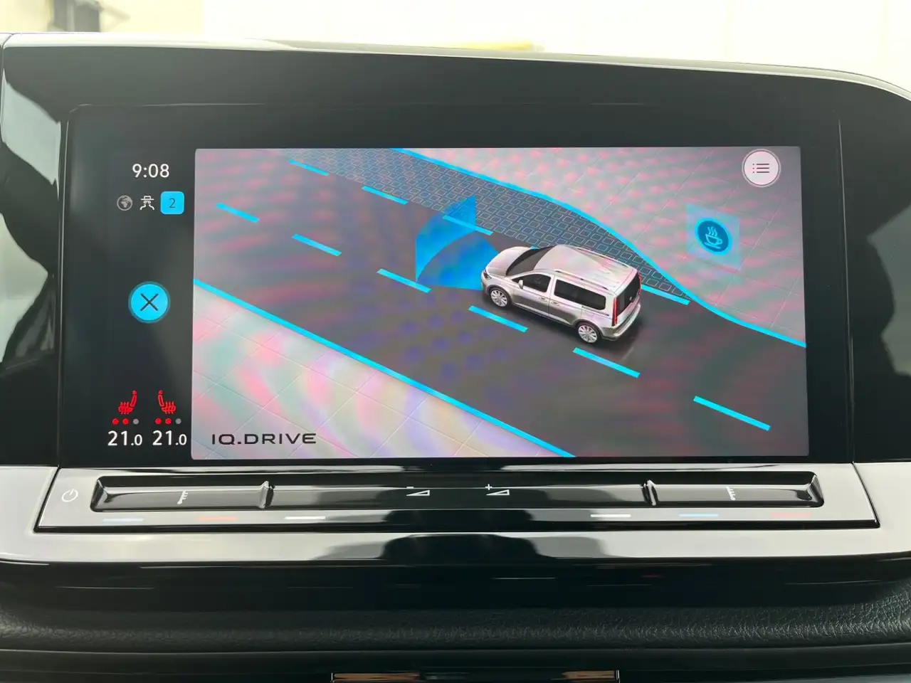 Volkswagen Caddy Style 2.0 TDI Tempomat Sitzheizung USB-C, миниатюра 23