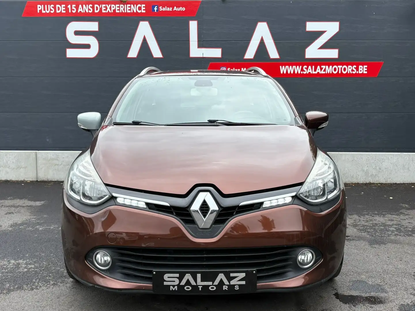 Renault Clio 0.9 TCe-GARANTIE 12 MOIS-CONTROL-GPS-BREAK Brun - 2