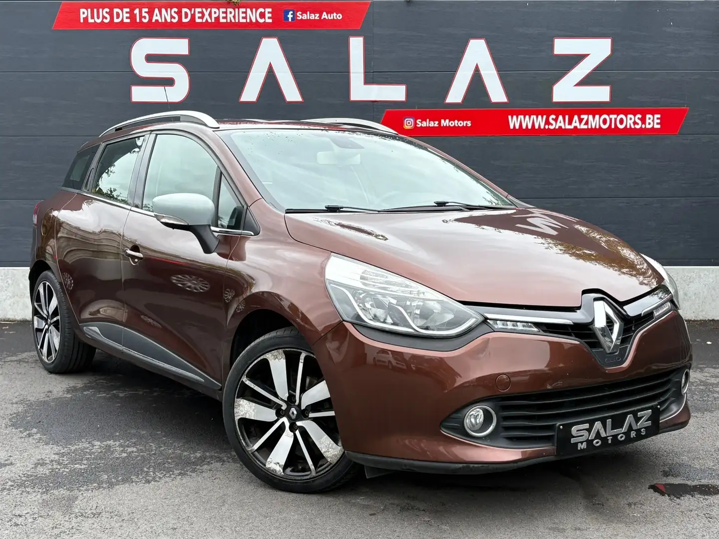 Renault Clio 0.9 TCe-GARANTIE 12 MOIS-CONTROL-GPS-BREAK Brun - 1