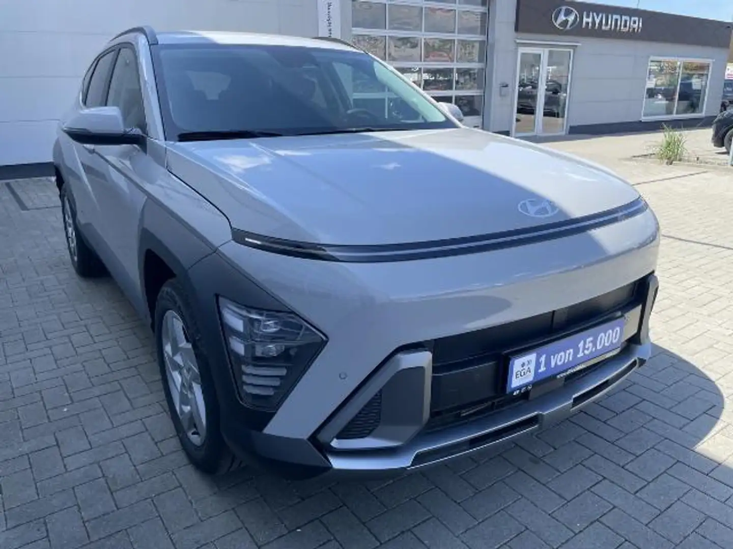 Hyundai KONA 1.0 T-GDI 2WD*LED*Navi*PDC*Kamera*Szhg*Klimaauto* Gris - 1