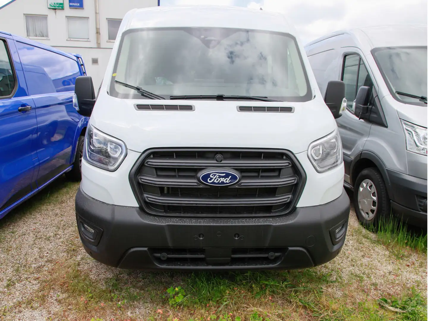 Ford Transit Doka 350 L3 Trend AWD KAMERA AHK Blanc - 2
