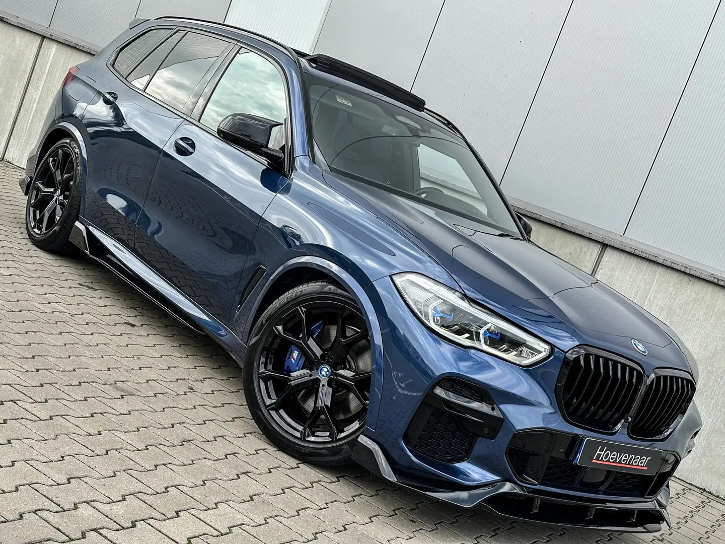 BMW X5 XDrive45e M-Sport M-seats Laser DVD Kristal Lucht Blauw - 1