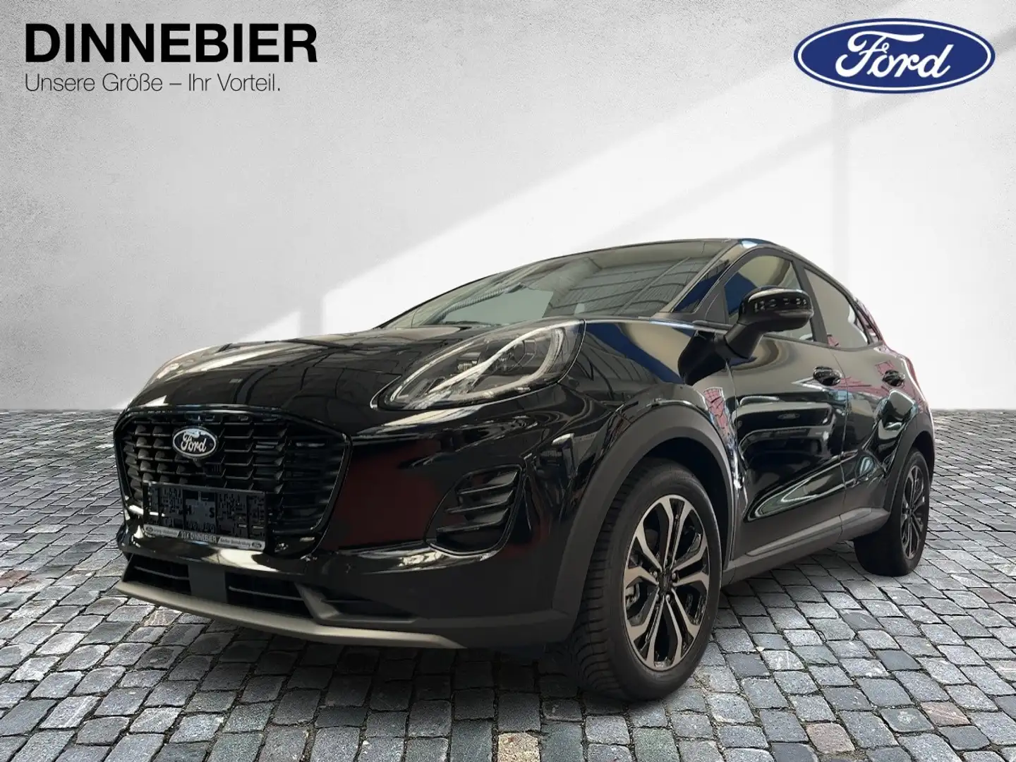 Ford Puma Titanium LED+Kamera+Navi+Winterpaket Zwart - 2