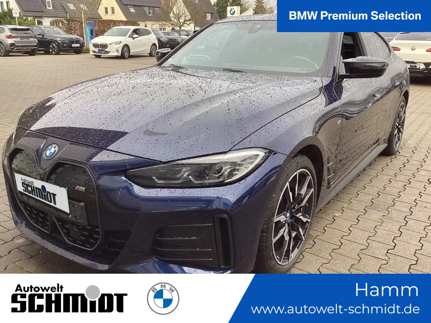 BMW i4 M50 + 2Jahre-BPS.-GARANTIE Blau - 1