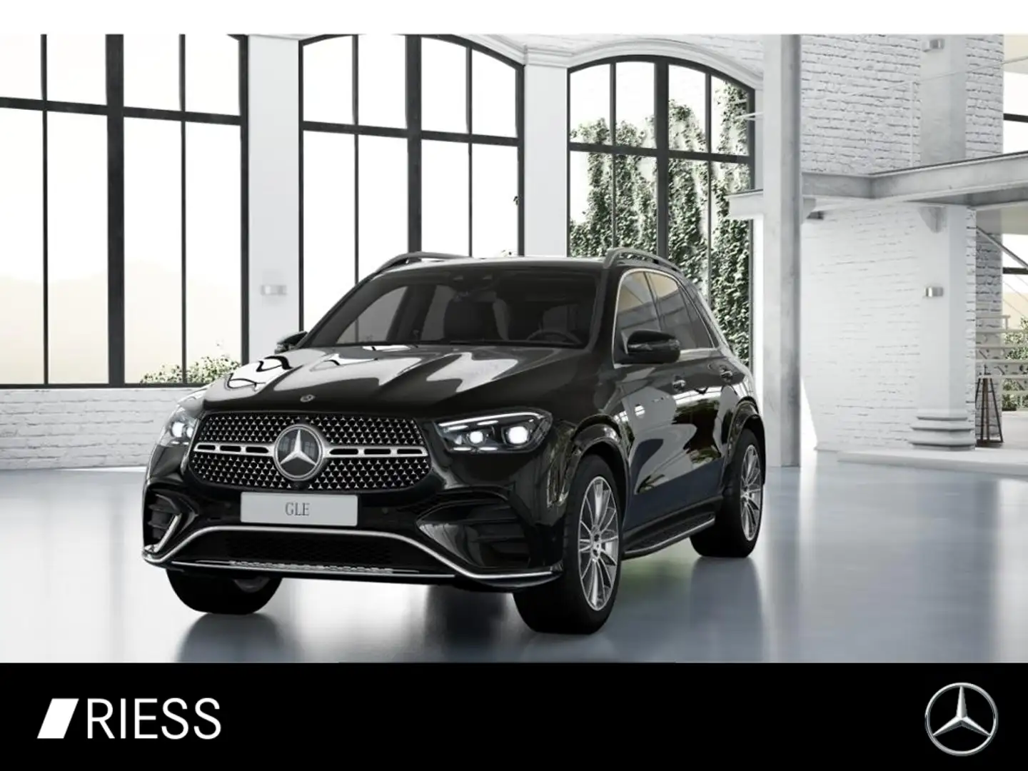 Mercedes-Benz GLE 350 de 4M AMG Sport Distr Pano AHK Airm 21" Schwarz - 1