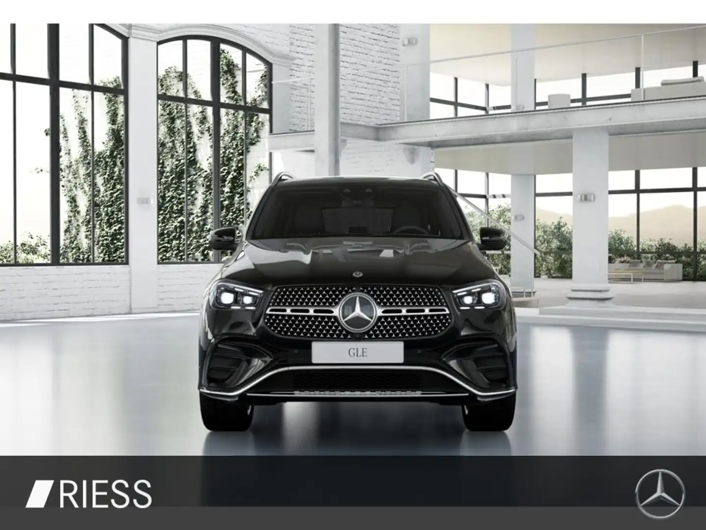 Mercedes-Benz GLE 350 de 4M AMG Sport Distr Pano AHK Airm 21" Schwarz - 2