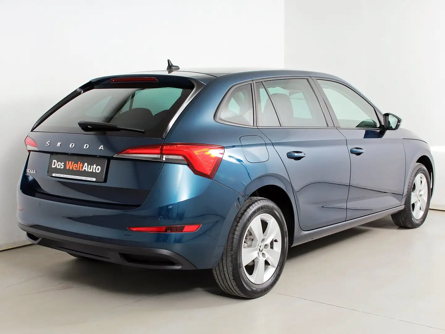 Skoda Scala Sport TSI Blau - 2