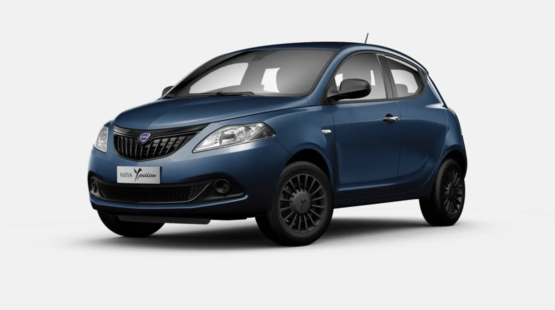 Lancia Ypsilon 1.0 FireFly Hybrid Silver Blau - 1