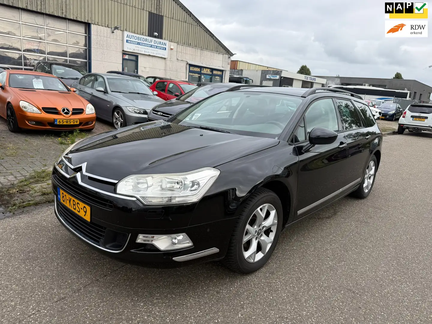 Citroen C5 Tourer 1.8 16V Dynamique Bj:2009 NAP! Zwart - 1