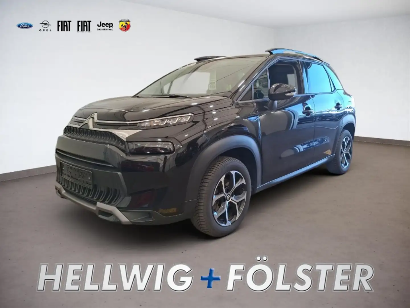 Citroen C3 Aircross Plus 1.2 PureTech 130 Aut Navi PDC Noir - 1