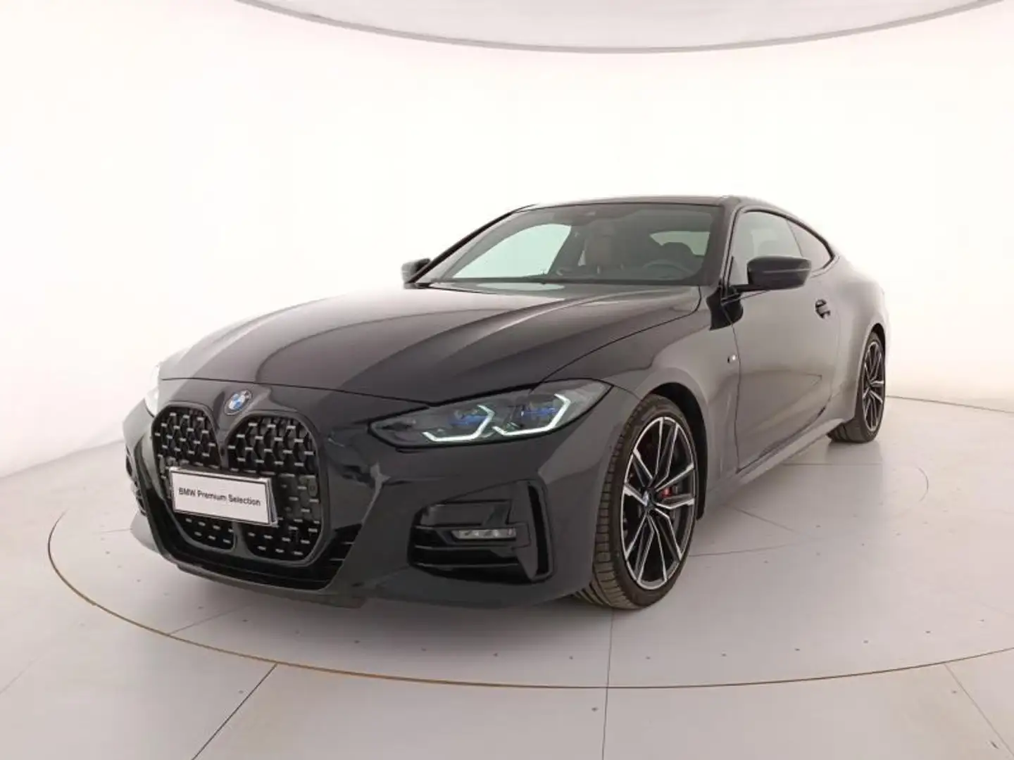 BMW 430 d Coupe mhev 48V xdrive Msport auto Nero - 1