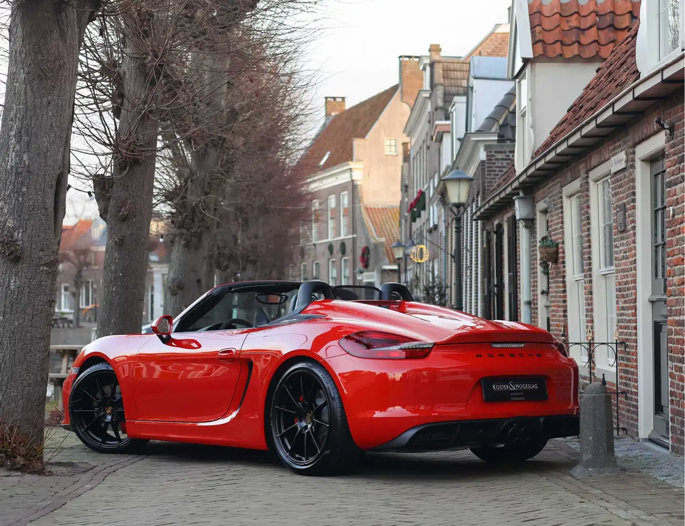 Porsche Boxster Spyder 3.8 | 1 eig. - Sport Chrono - BOSE Rouge - 2