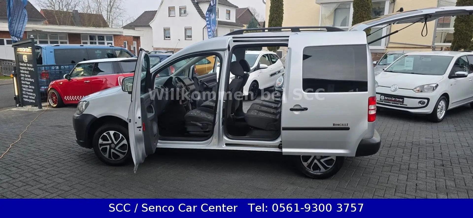 Volkswagen Caddy III LIFE Roncalli Edition KLIMA TÜV NEU Argent - 2