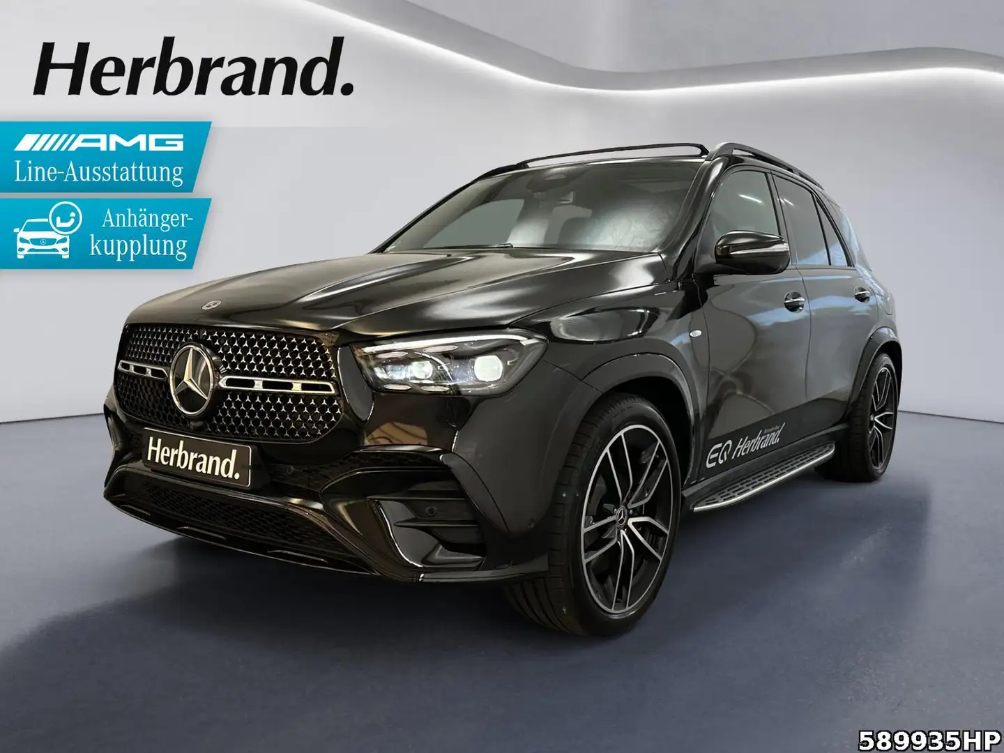 Mercedes-Benz GLE 350 de 4MATIC +AIRMATIC+PANO+AHK+FAHRASSIST+ Schwarz - 1