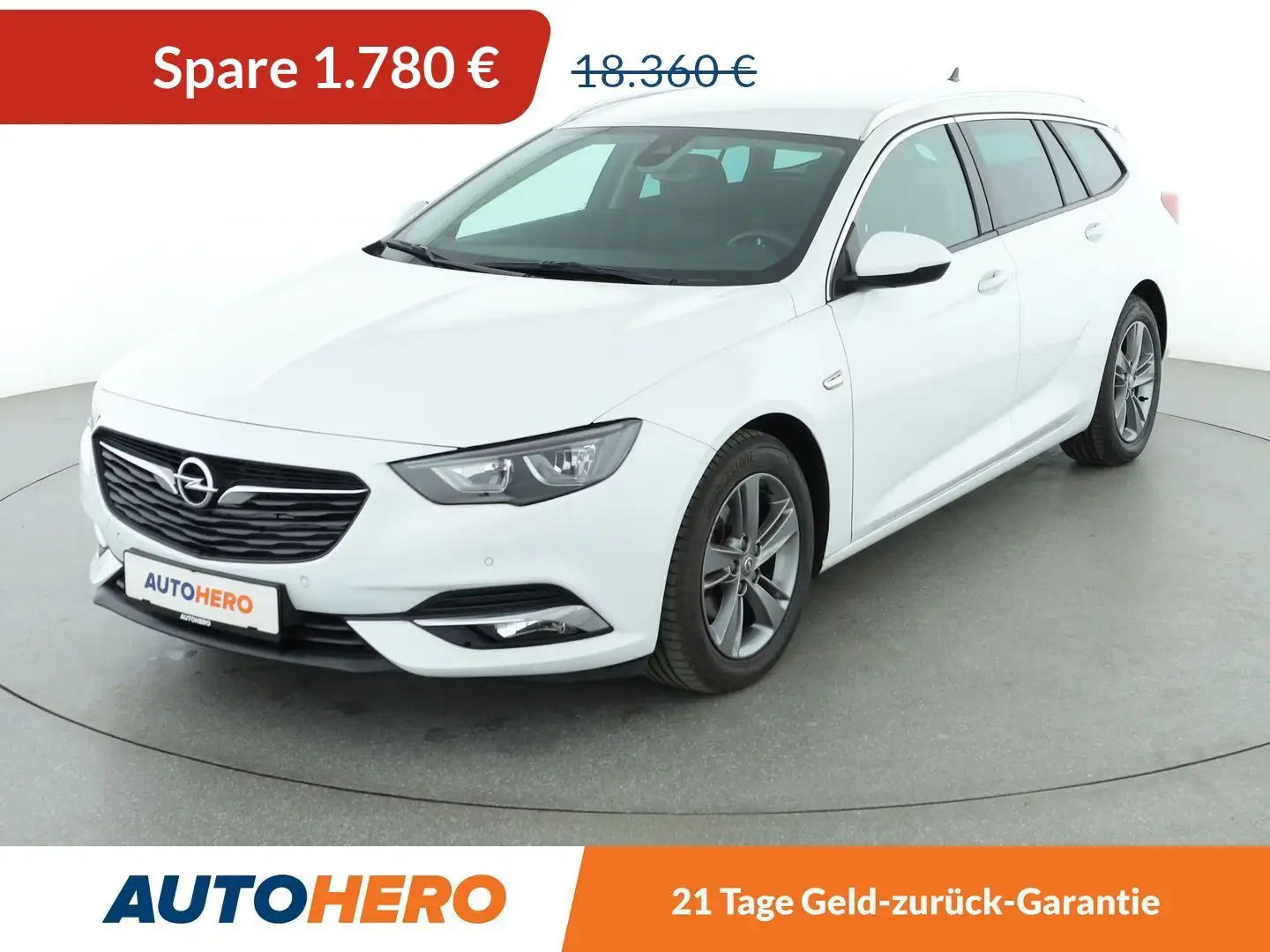 Opel Insignia 1.5 SIDI Turbo Dynamic *PDC*CAM*ALU*SHZ* Weiß - 1