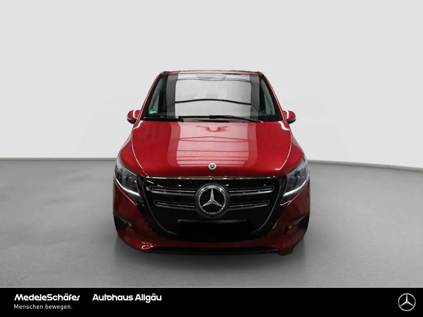 Mercedes-Benz EQV 300 EQV 300 Lang 8 SITZE LEDER MULTIBEAM DISTRONIC Rouge - 2