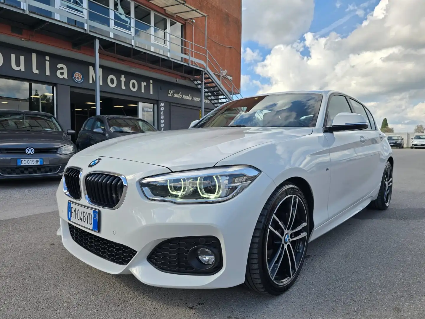 BMW 118 118d 5p. Msport Blanc - 1