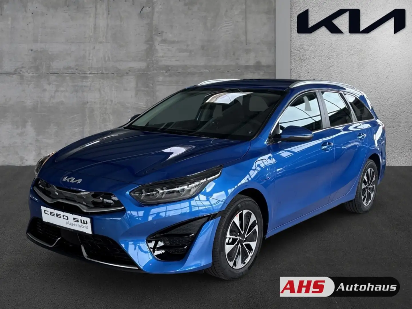 Kia Ceed SW / cee'd SW Sportswagon PHEV Spirit 1.6 EU6d E-Heckklappe LED Modrá - 1