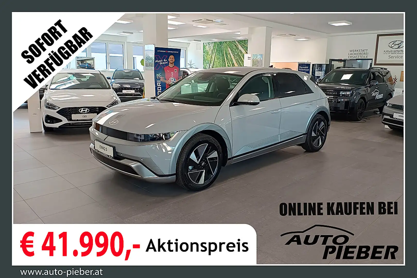 Hyundai IONIQ 5 Ioniq 5 84kWh Comfort Line *Matrix-LED*V2L*Navi* Grau - 1