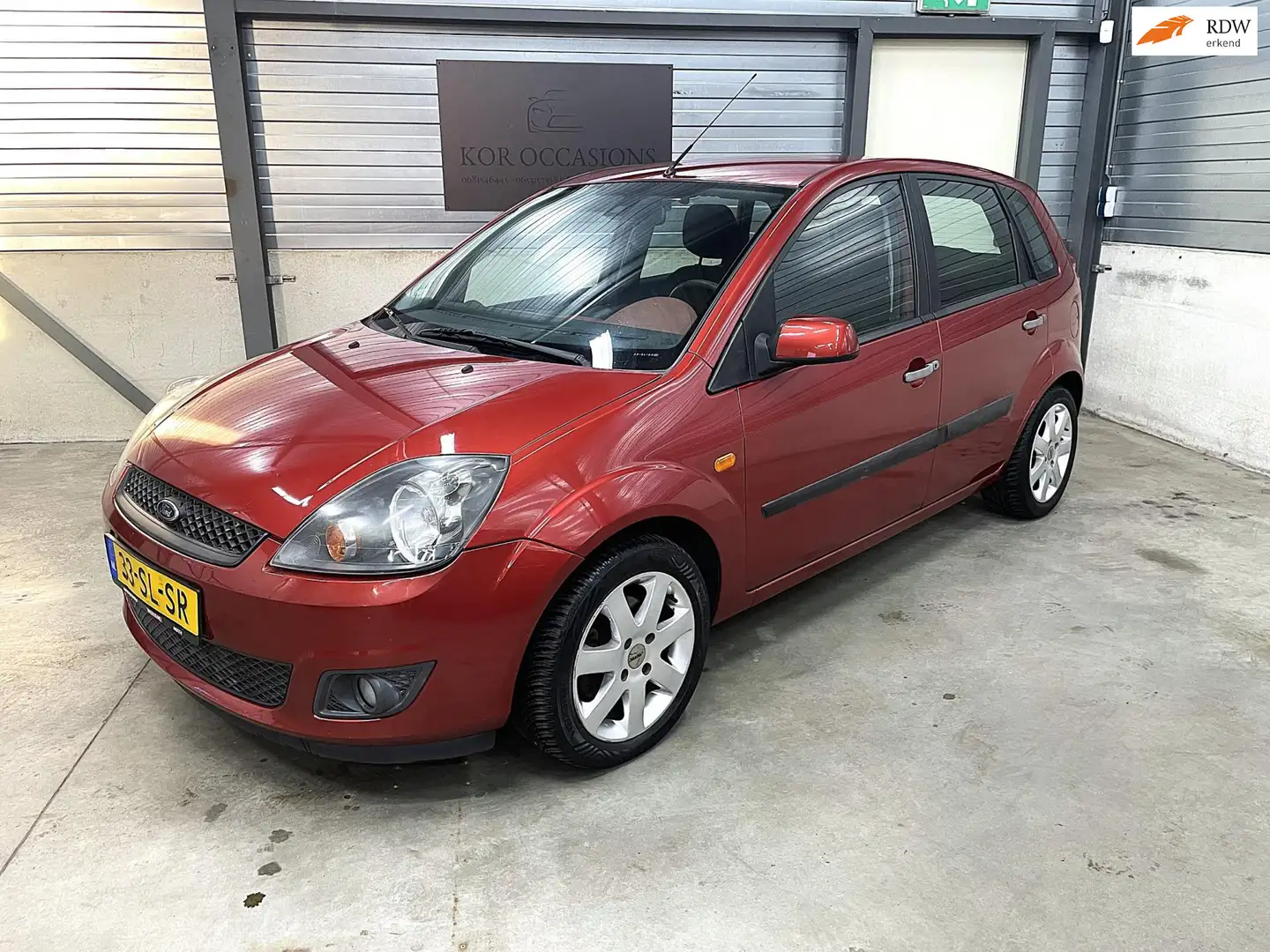 Ford Fiesta 1.3-8V Futura airco NAP 5 deurs zeer net Oranje - 1