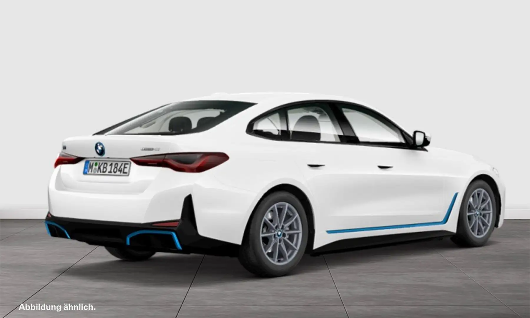 BMW i4 eDrive40 ACC RFK NAVI LED PDC V+H DAB Klima Weiß - 2