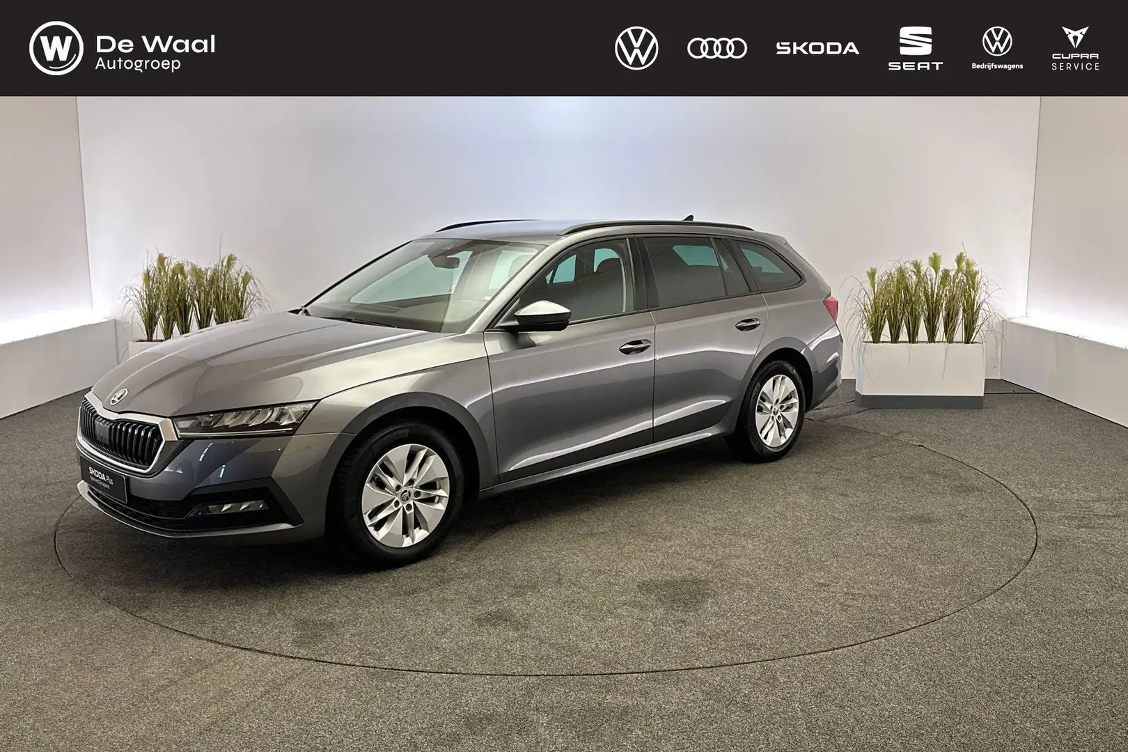 Skoda Octavia Combi 1.0 TSI 110pk Business Edition | Trekhaak Zw Grau - 1