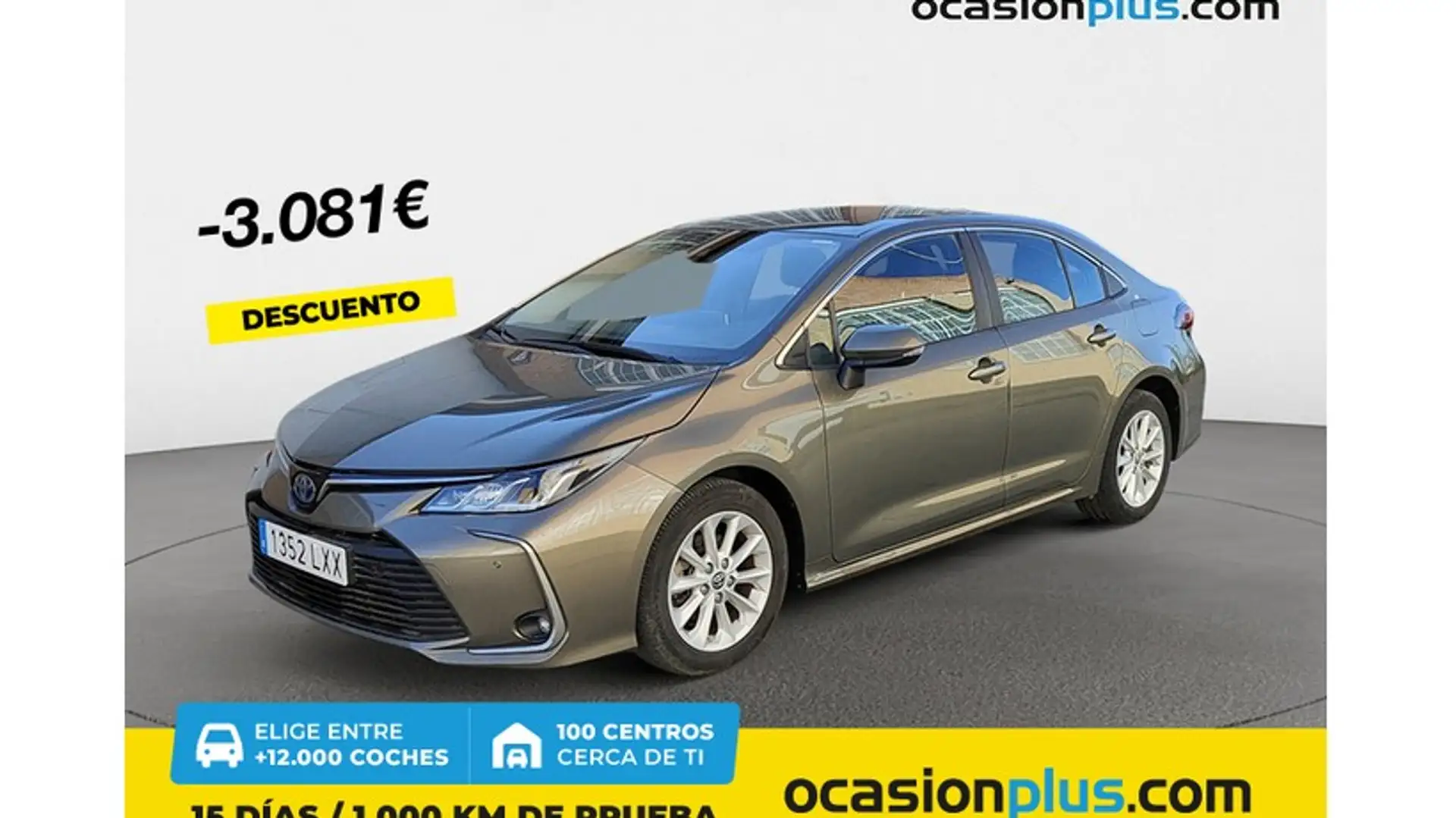 Toyota Corolla Sedán 125H Active Tech Marrón - 1