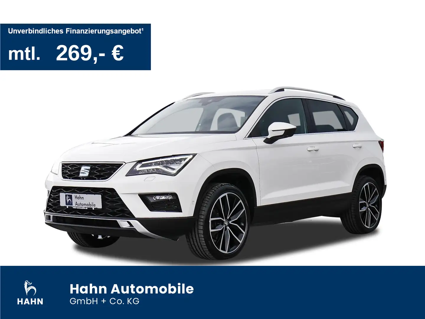 SEAT Ateca 1.4TSI Xcellence Navi Keyless Sitzh LED Weiß - 1