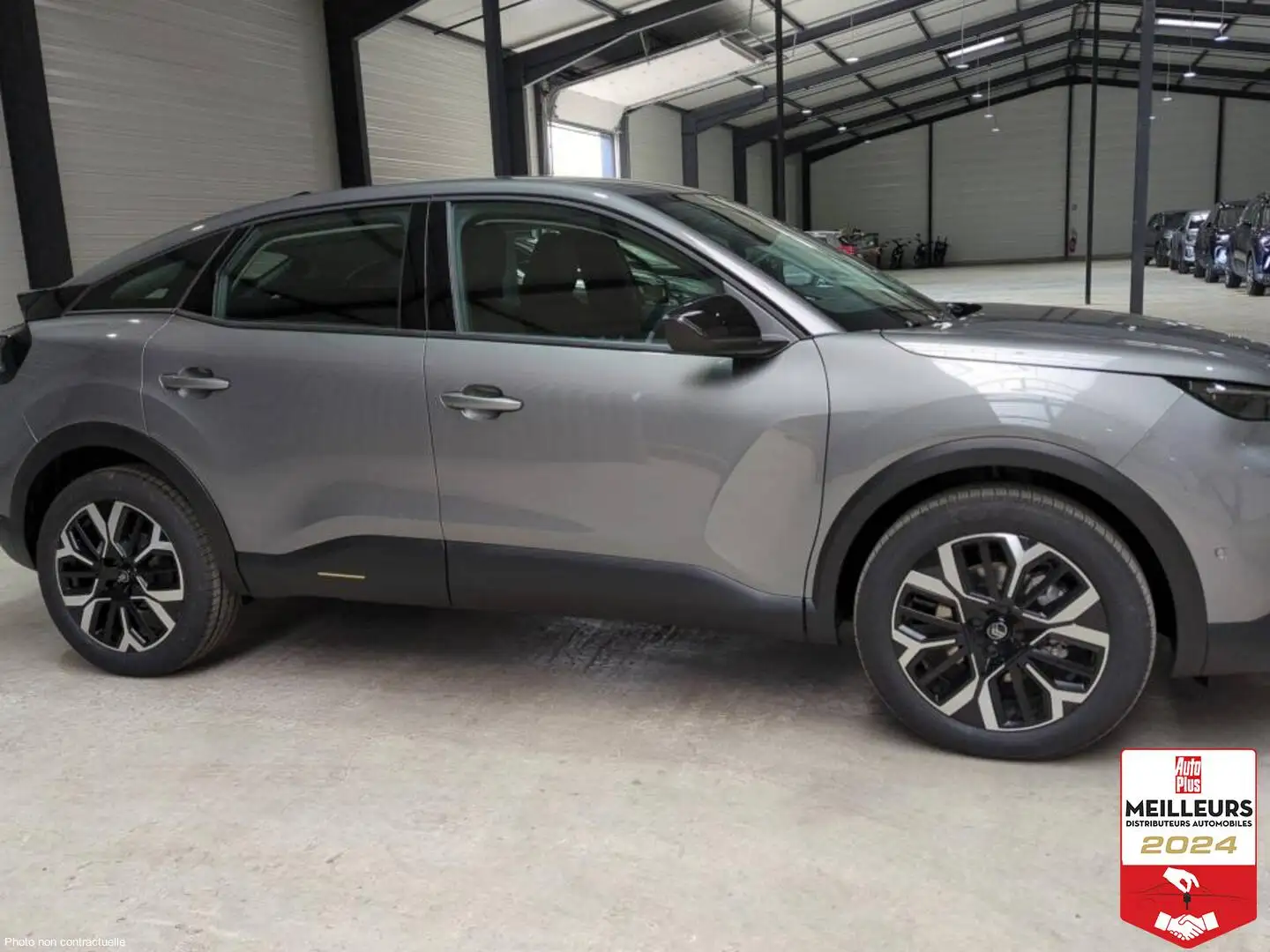 Citroen C4 HYBRIDE 136 E-DCS6 BUSINESS Gris - 2