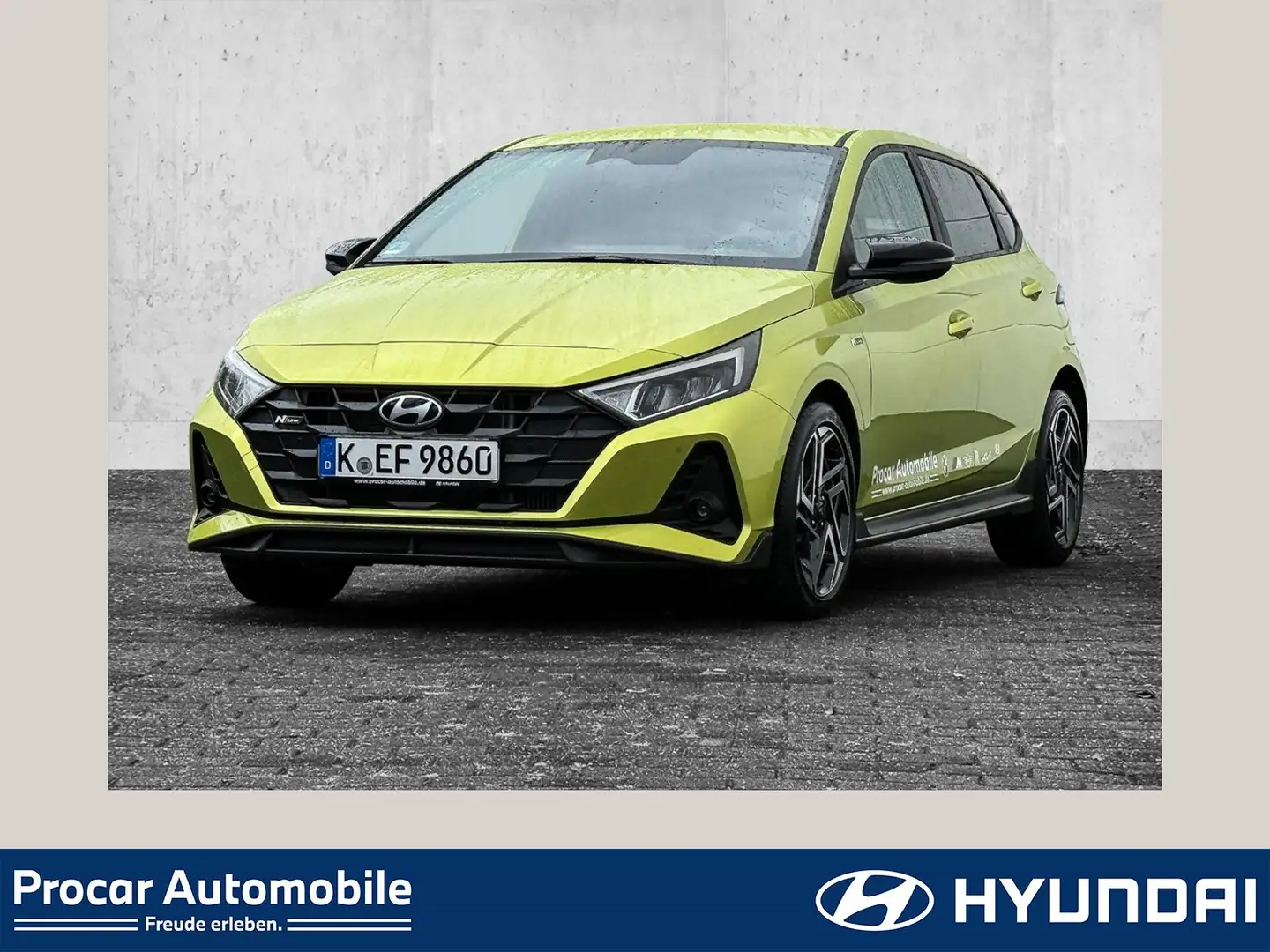 Hyundai i20 N LINE 1.0 T-GDI (100 PS),Smartpaket             ( Gelb - 1