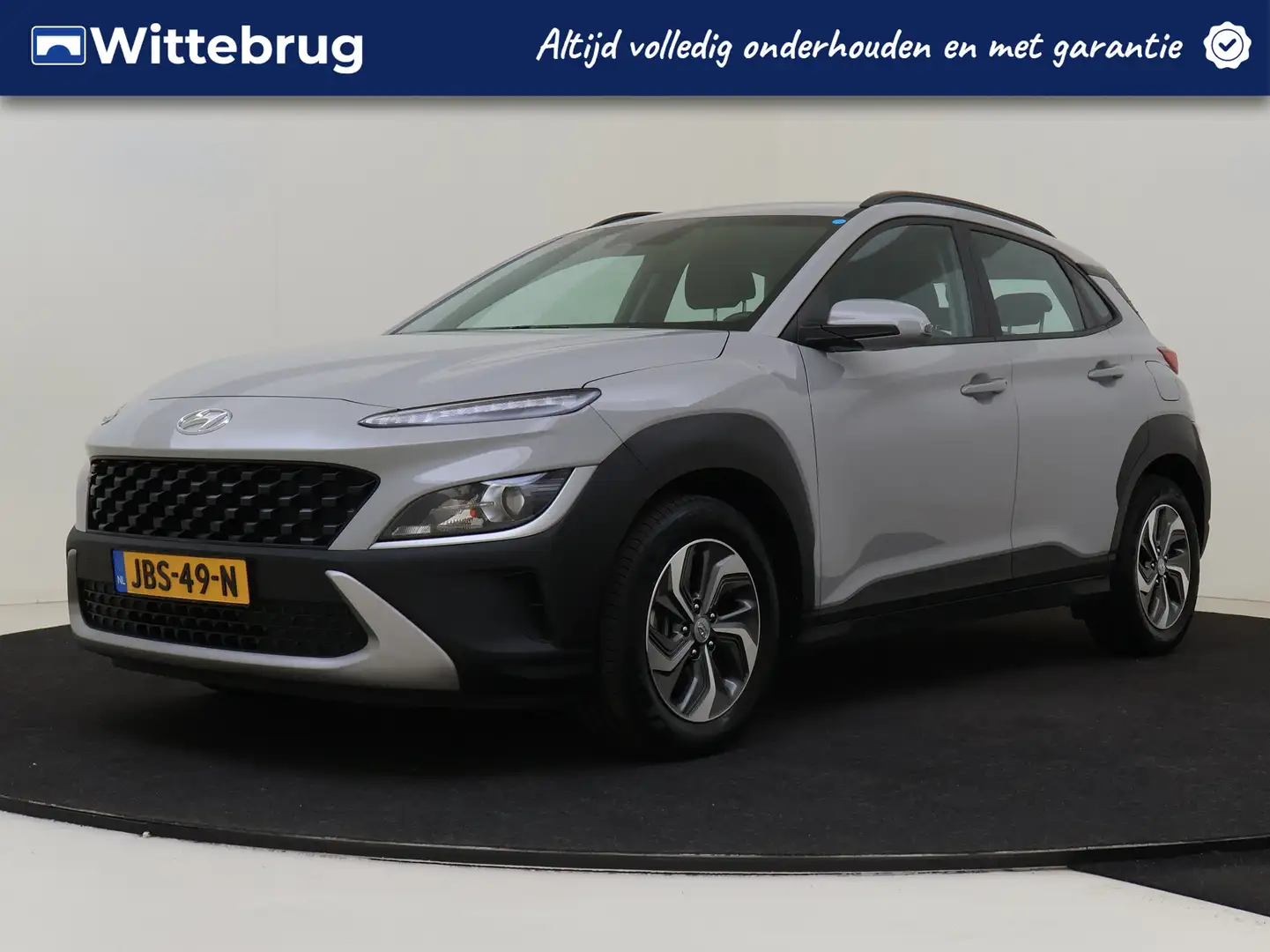 Hyundai KONA 1.6 GDI HEV Comfort Hybride Automaat met Navigatie Gris - 1