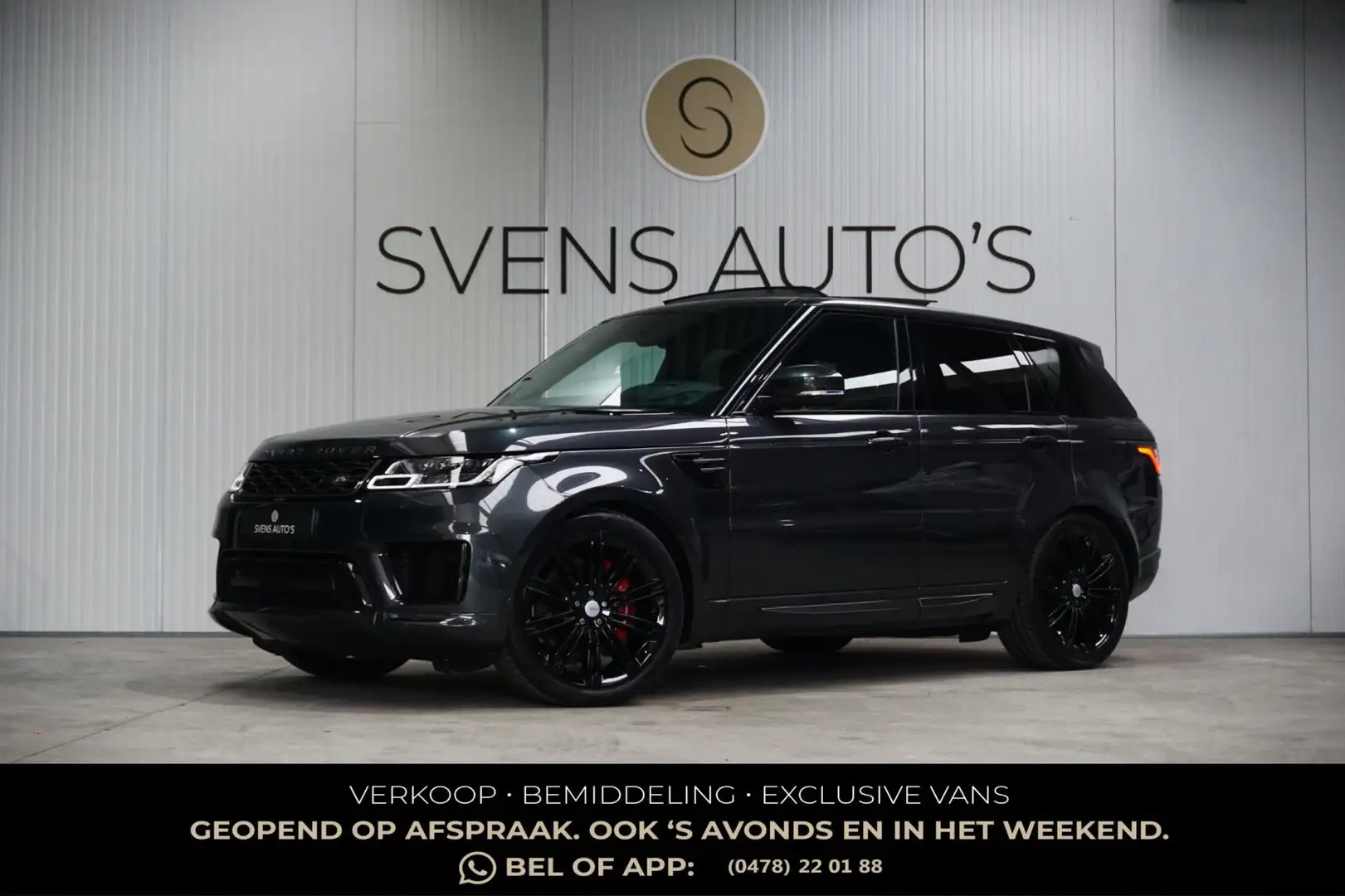 Land Rover Range Rover Sport P400e HSE Dynamic Black Pack|Pano|Meridian|HUD|22" Gris - 1
