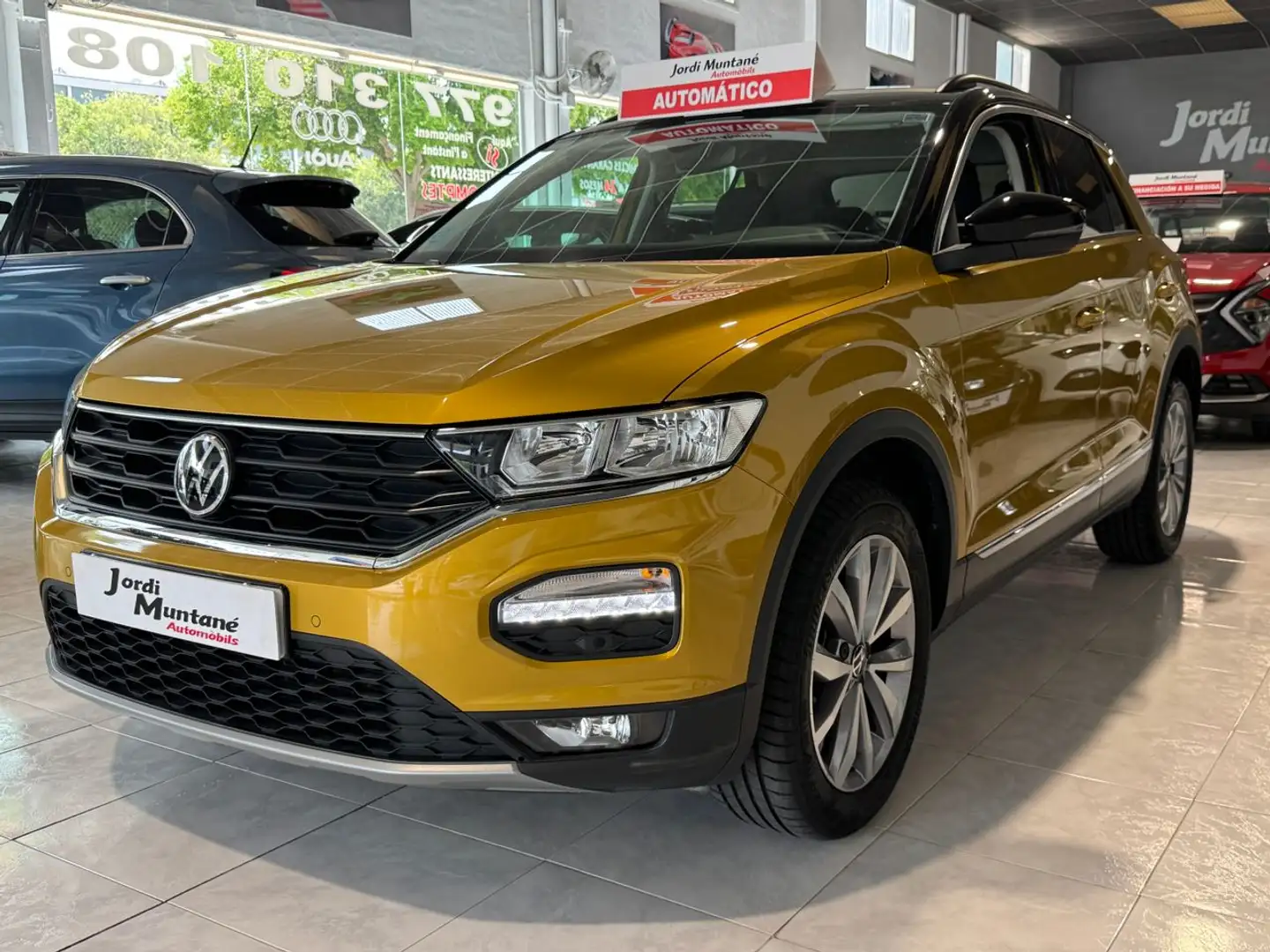 Volkswagen T-Roc 1.5TSI 150CV ADVANCE .- " IMPECABLE ".- " NACIONAL Jaune - 1