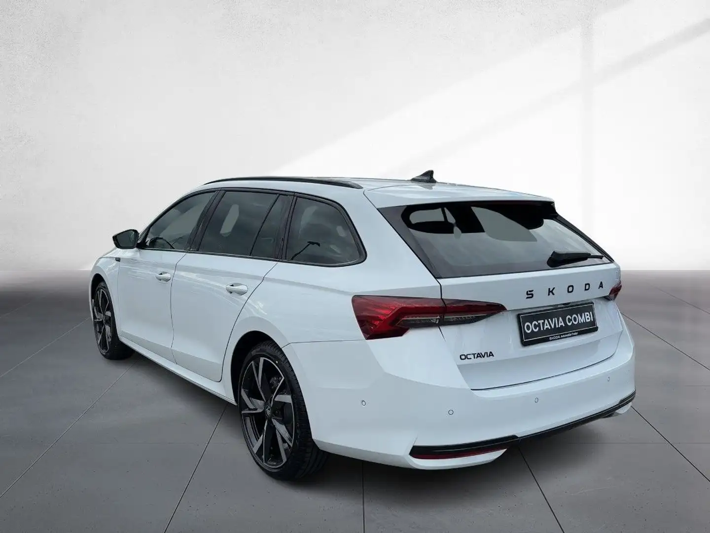 Skoda Octavia Combi SPORTLINE 2,0 TDI DSG NAVI DCC AHK Weiß - 2