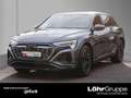 Audi Q8 e-tron 55 S line edition Matrix Panorama AHK Grau - thumbnail 1