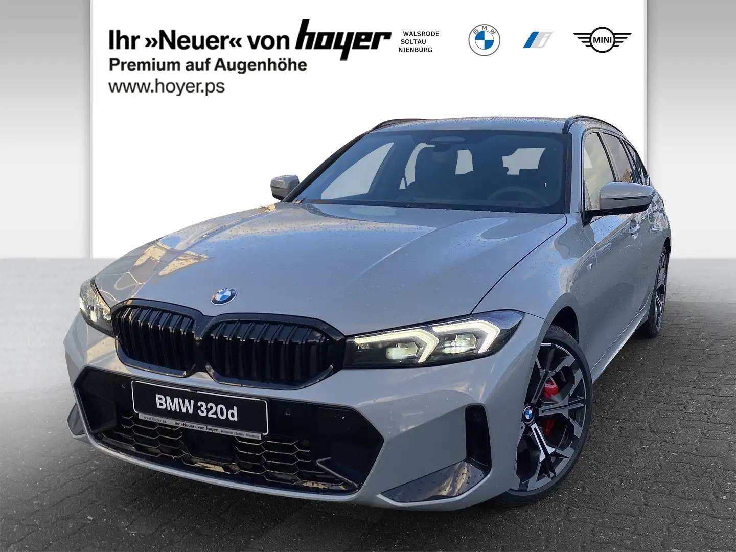 BMW 320 d xDrive M Sportpaket Pro AHK LED Head-Up Grau - 1