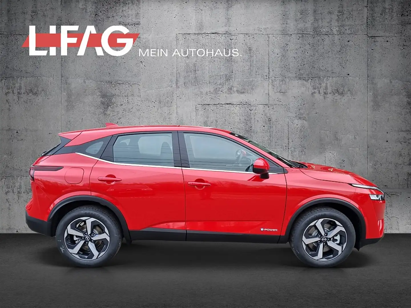 Nissan Qashqai 1,5 VC-T e-Power Acenta *ab € 23.990,-* Rood - 2