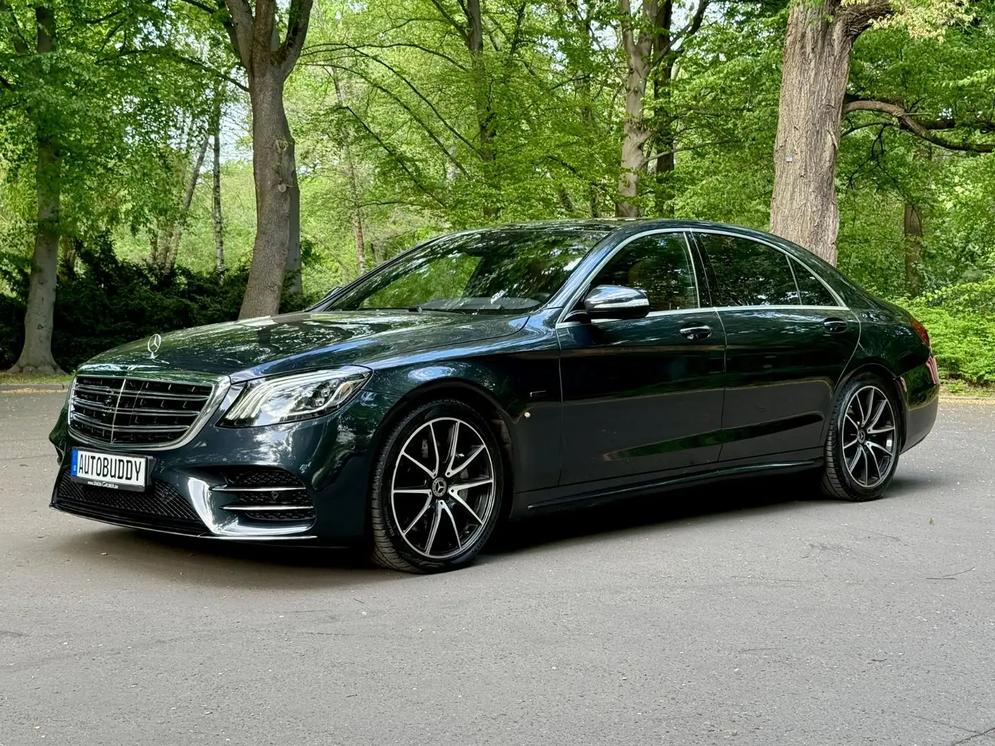 Mercedes-Benz S 560 S560e L  AMG Line *Pano/SD, Head-up, Airmatic* Синий - 2