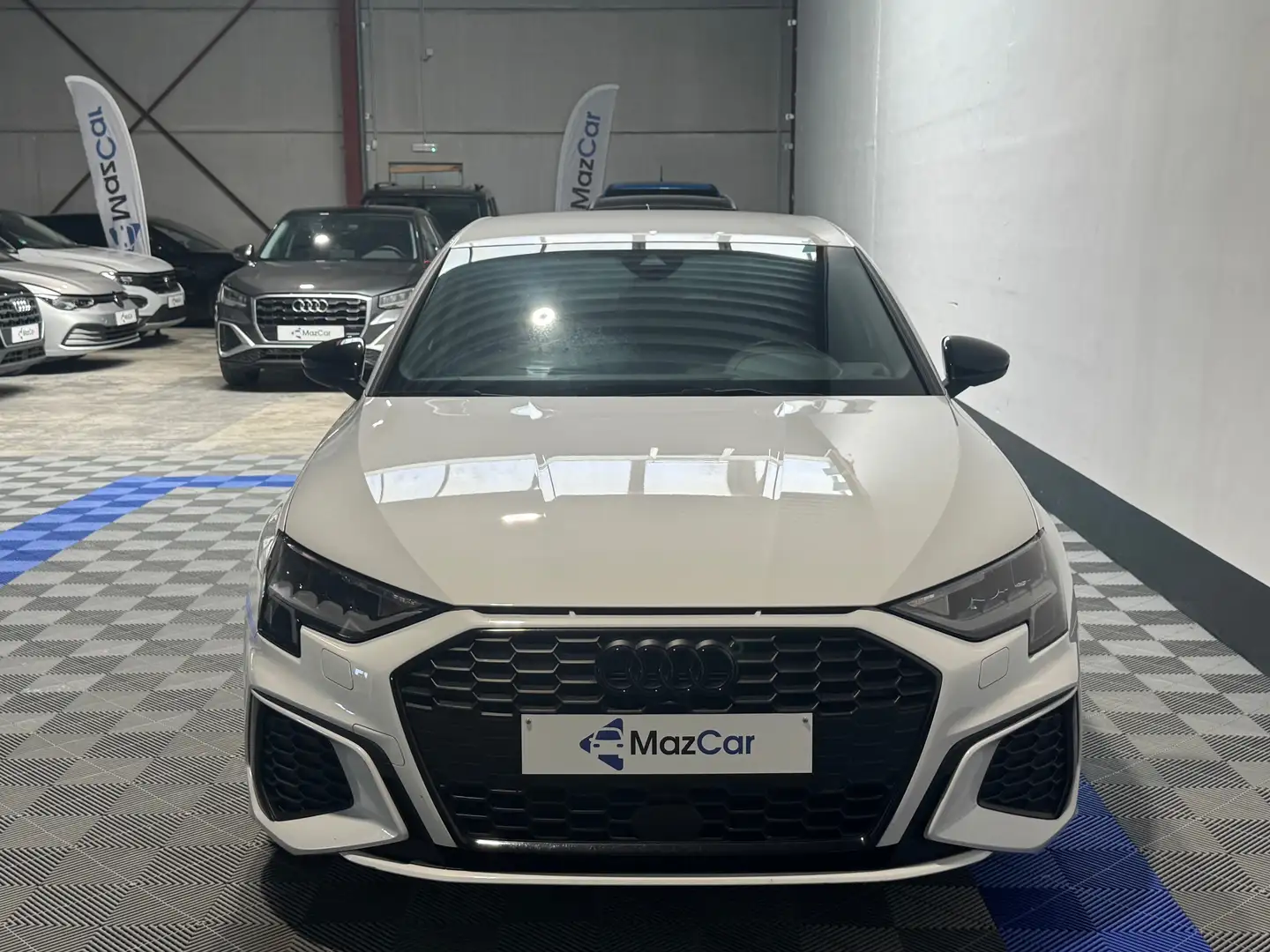 Audi A3 A3 Sportback 30 TDi Sport Edition S tronic Blanc - 2