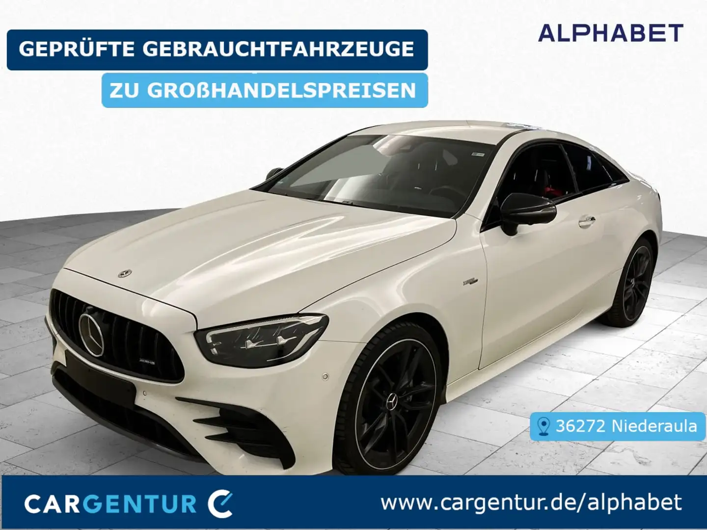 Mercedes-Benz E 53 AMG AMG E 53 Coupe 4Matic+ Wide 360° Sport-AGA StHz AC Weiß - 1