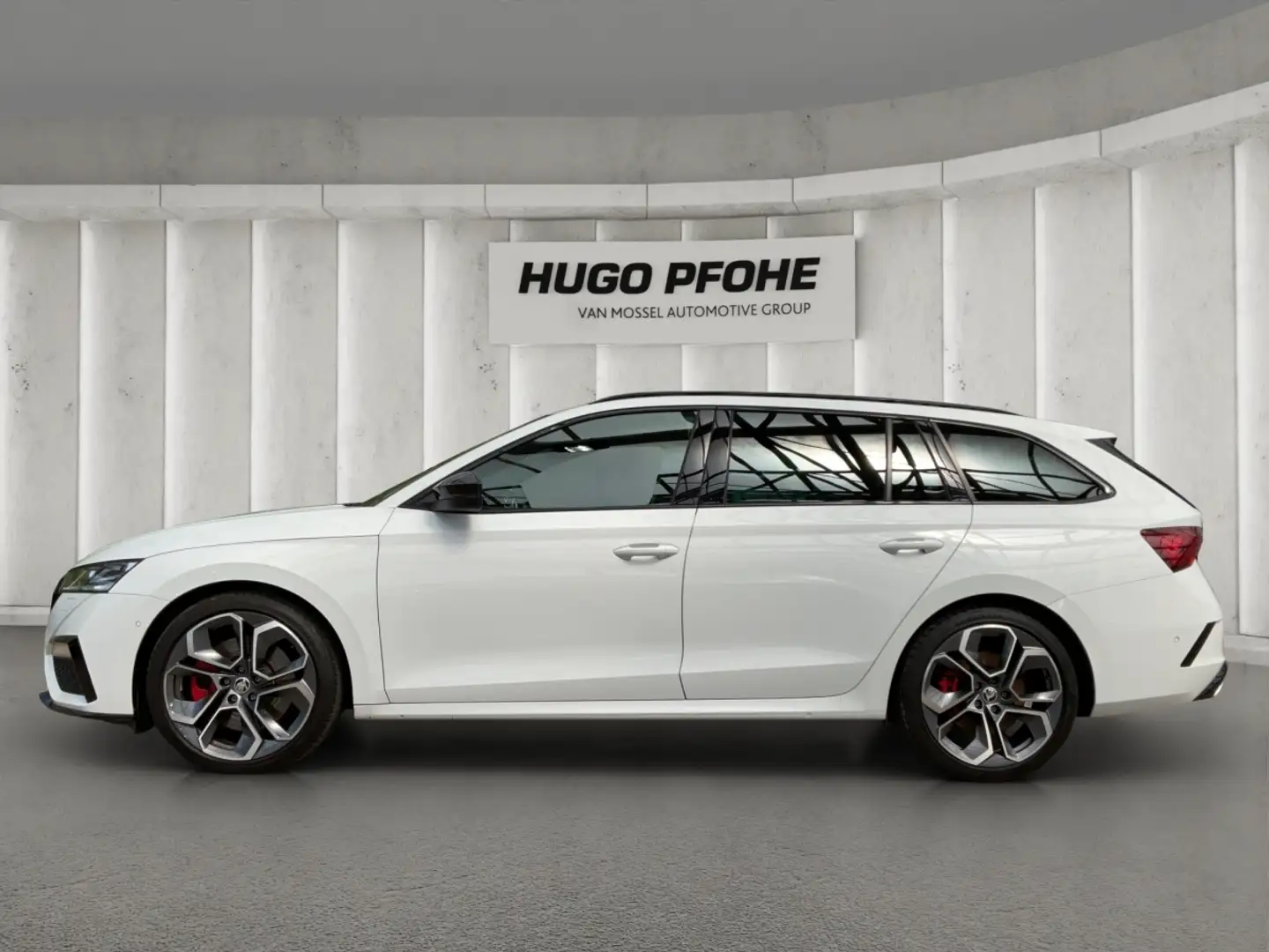 Skoda Octavia Combi 2.0 TSI RS OPF (EURO 6d) Weiß - 2