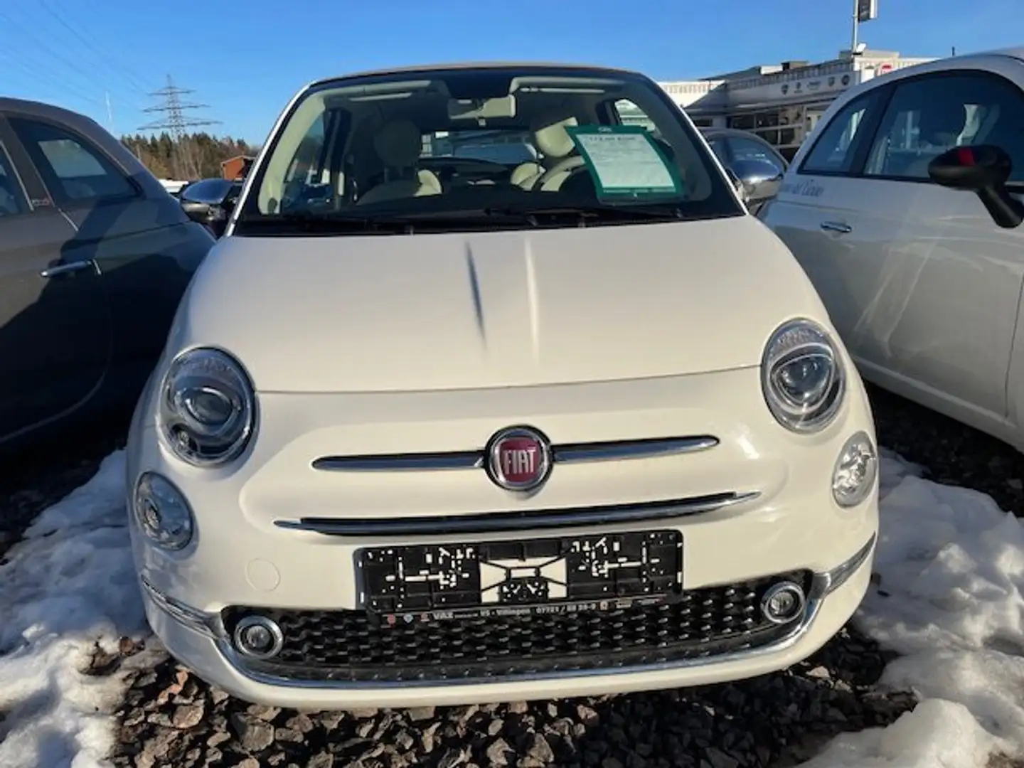 Fiat 500C Cabrio Dolcevita Blanc - 2