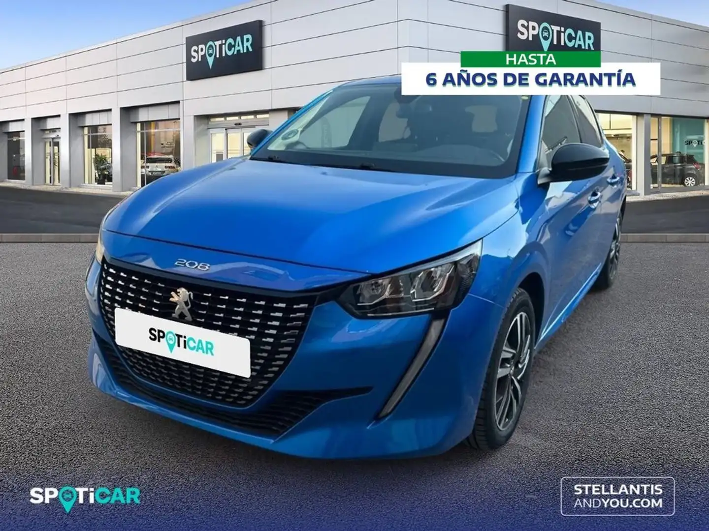 Peugeot 208 BlueHDi 73kW (100CV) Allure Gris - 1